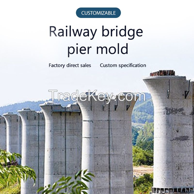 Made in China Customized Railway bridge pier mold