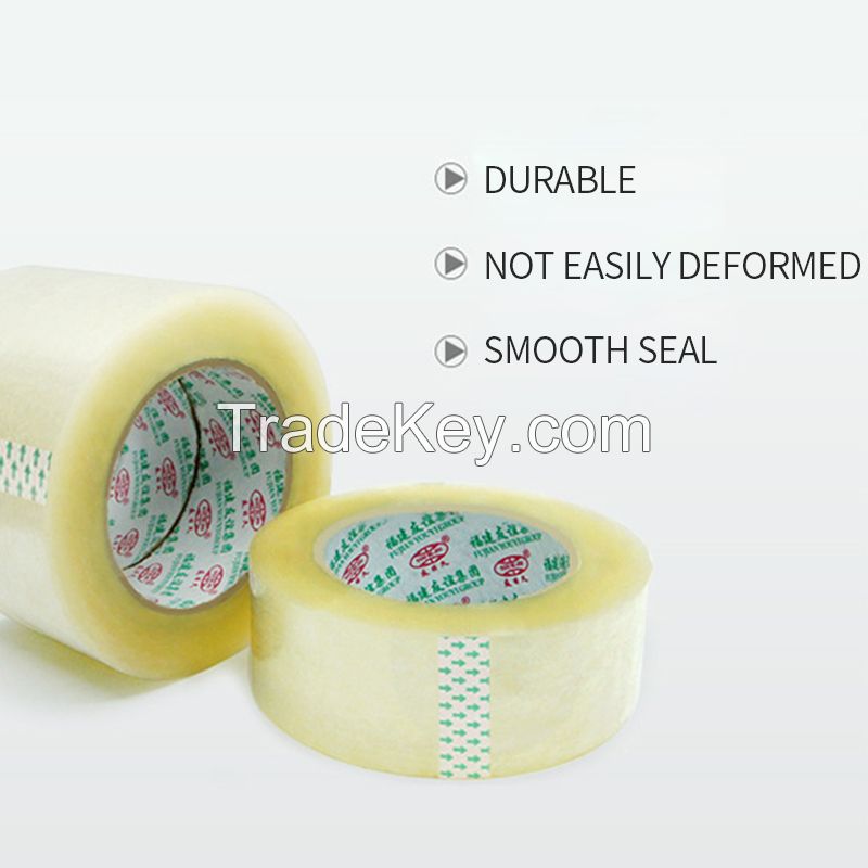 Youyi Transparent tape express packaging sealing tape large roll sealing tape transparent Beige wide sealing tape