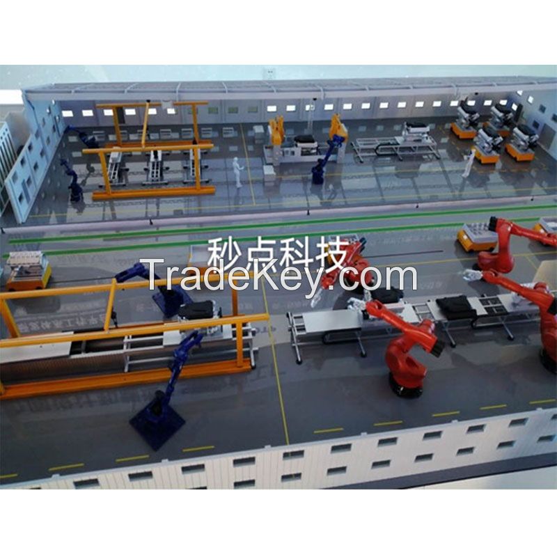 Industrial assembly line sand table model DIY sand table model can be customized contact customer service price is for reference only