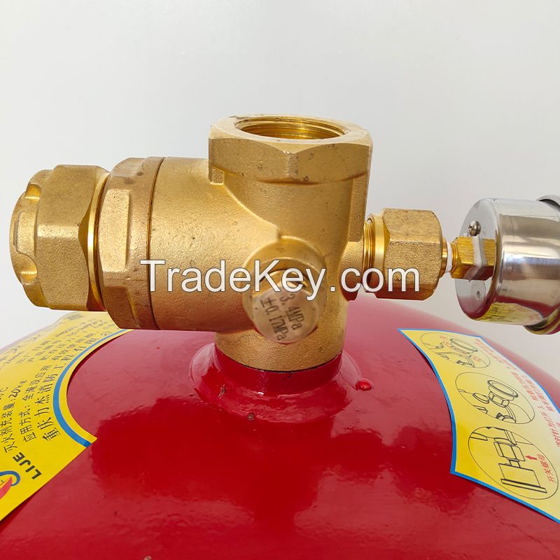 The suspended heptafluoropropane gas fire extinguishing device is a new and efficient automatic fire extinguishing device