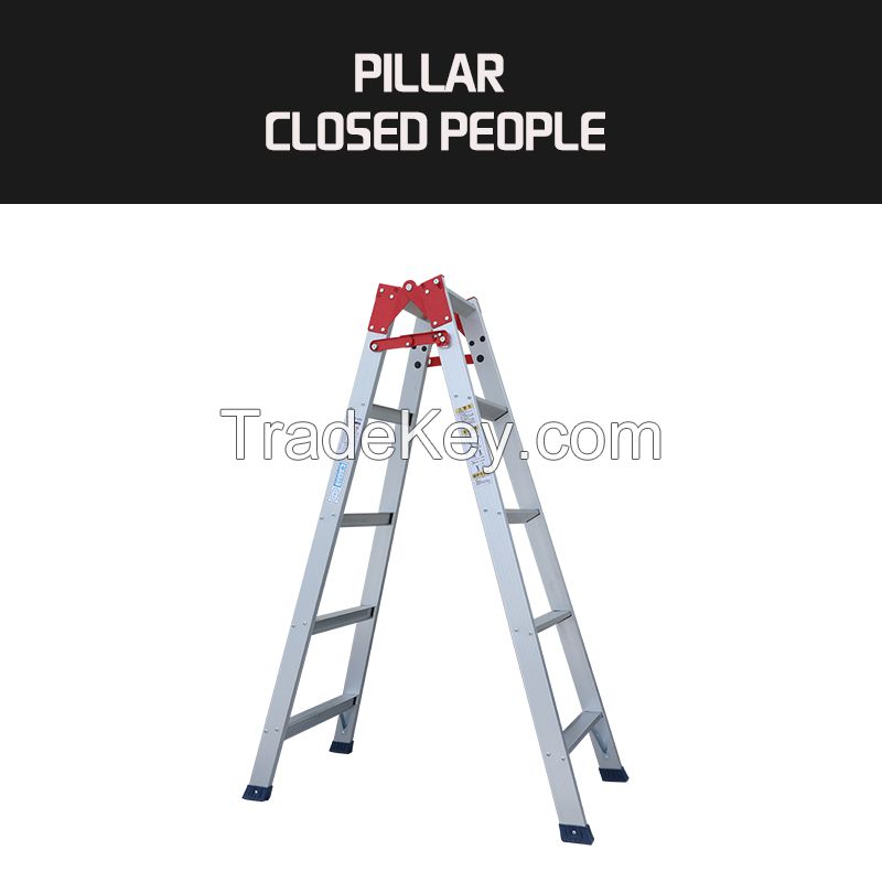 Pillar Closed People Ladder(sold from three pieces)