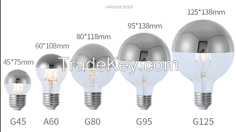 LED semi electroplating lamp