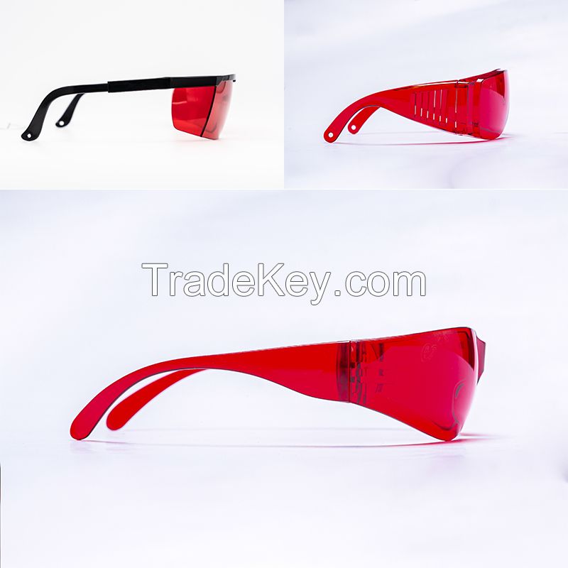 SDUV Red side shield 266 355 abc400 sterilization protection uv laser light safety glass glasses goggles