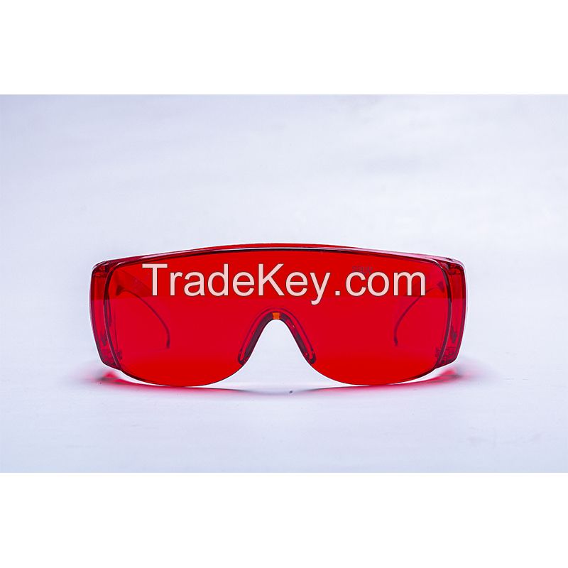 SDUV Red side shield 266 355 abc400 sterilization protection uv laser light safety glass glasses goggles