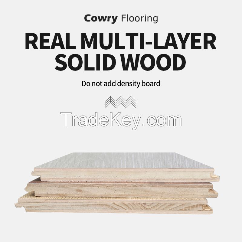 Cowry Flooring geothermal multilayer solid wood series floor