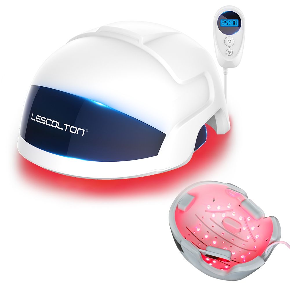 Lescolton Factory Direct LLLT Hair Regrowth Helmet Hair Loss Therapy Laser Cap