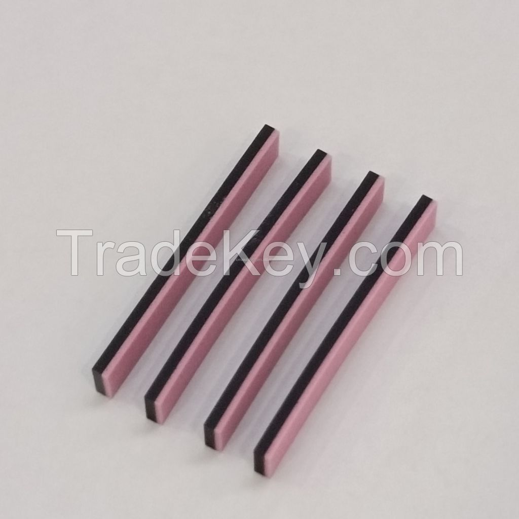 Zebra Elastomeric conductive silicone rubber connector/strip for LCD display