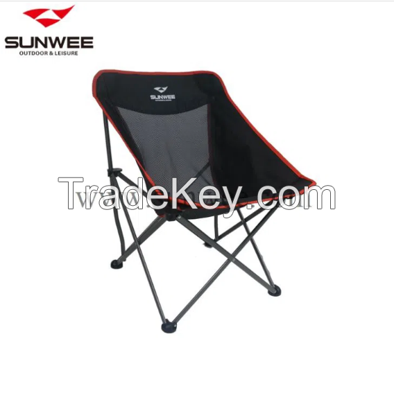 Breathable Mesh Back Quad Camping Chair