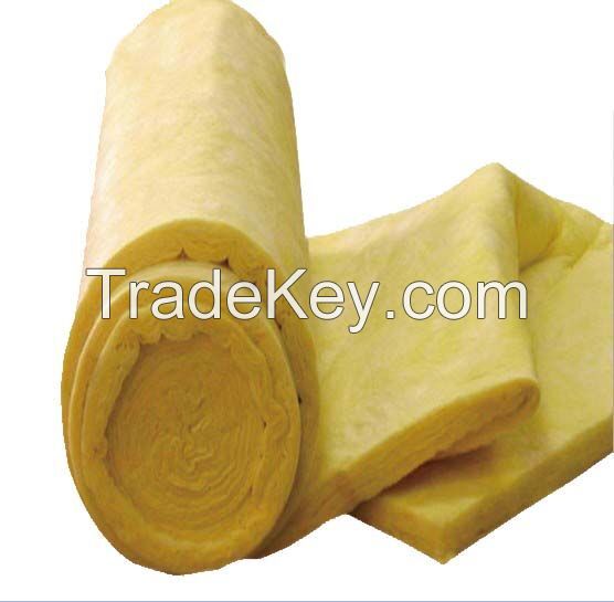 China factory glass wool insulation blanket 10kg/mÂ³ with CE quality