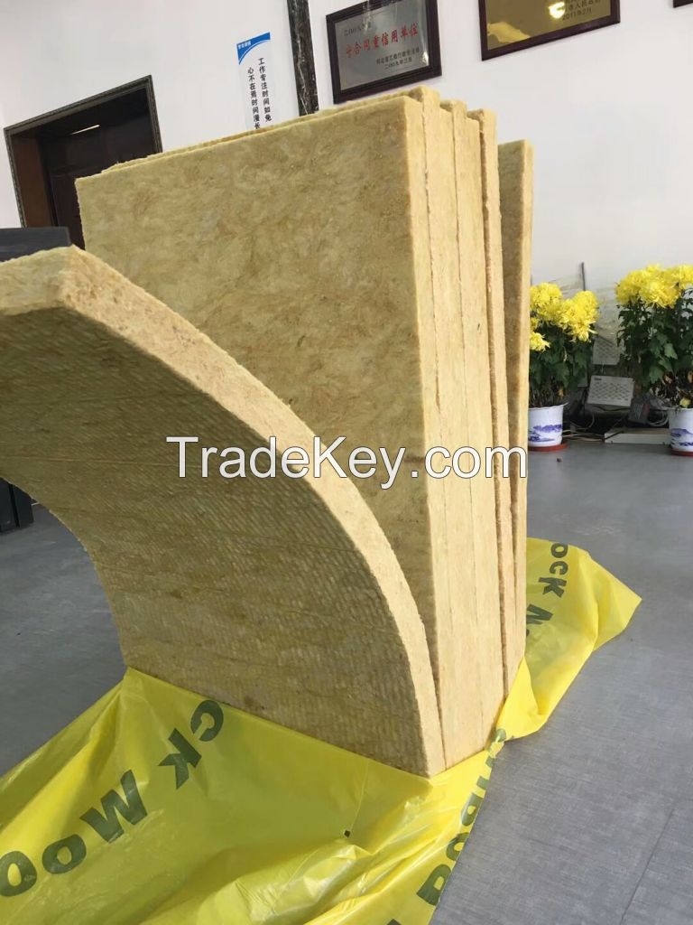 China factory cheaper rock mineral wool insulation board 80kg/mÃ‚Â³