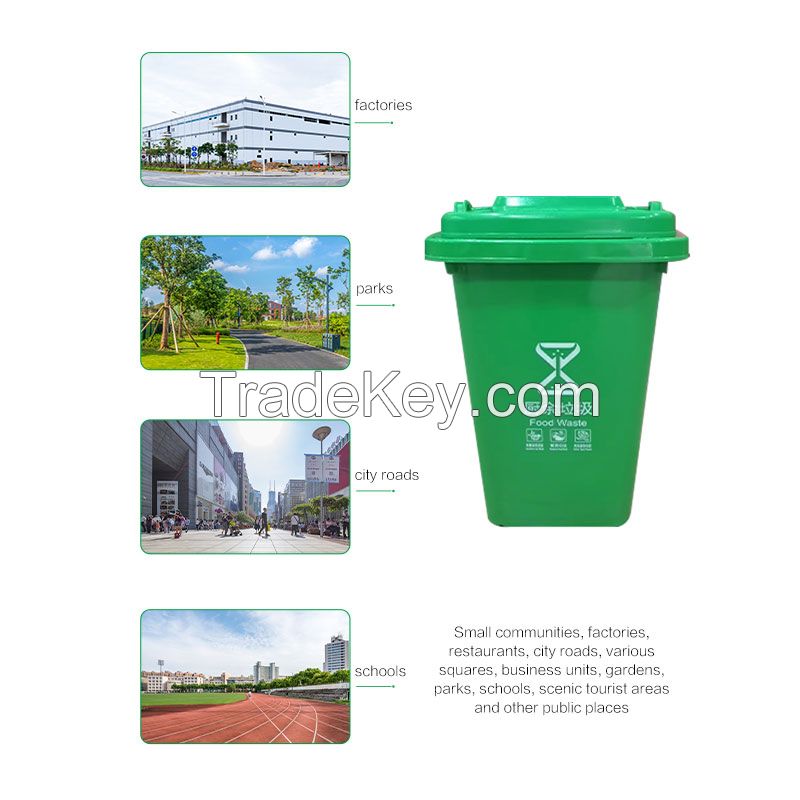 30L commercial thickened, outdoor car garbage cans, sanitation garbage cans, industrial community property large garbage cans