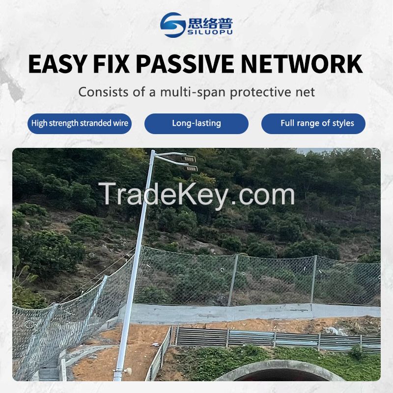 Easy-recovered Rockfall Protection Barrier(Customized model, please contact customer service in advance)