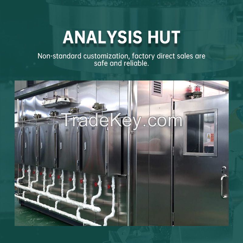 Integrated system - Analysis cabin (customized product)