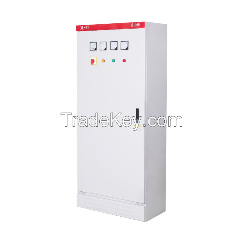 Power distribution cabinet power cabinet electrical cabinet XL-21 substation box industrial inverter control cabinet floor standing strong power box custom set of distribution box cabinet
