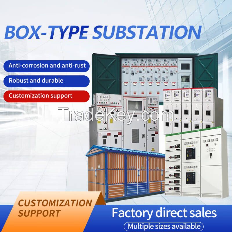 Box type substation Pre assembled European box type substation Outdoor box type transformer