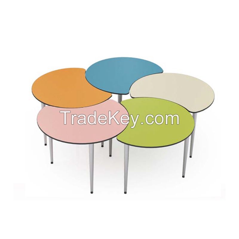  Colorful table movable splicing table desktop shape can be customized (please contact customer service)