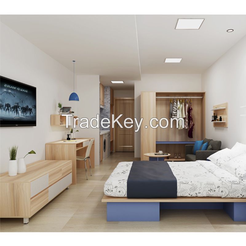 Hotel furniture Customize furniture products according to the design style and size of the hotel, including: beds, cabinets, etc. (please contact customer service before placing an order)