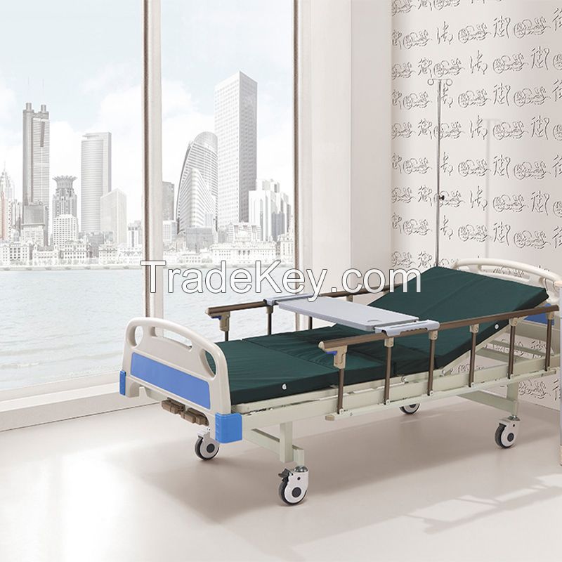  The guardrail of the medical bed is made of 304 stainless steel and made of food-grade ABS material (please contact customer service before placing an order)