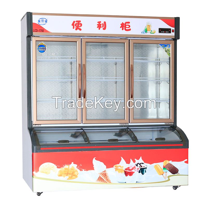 Air-cooled fresh convenience cabinet