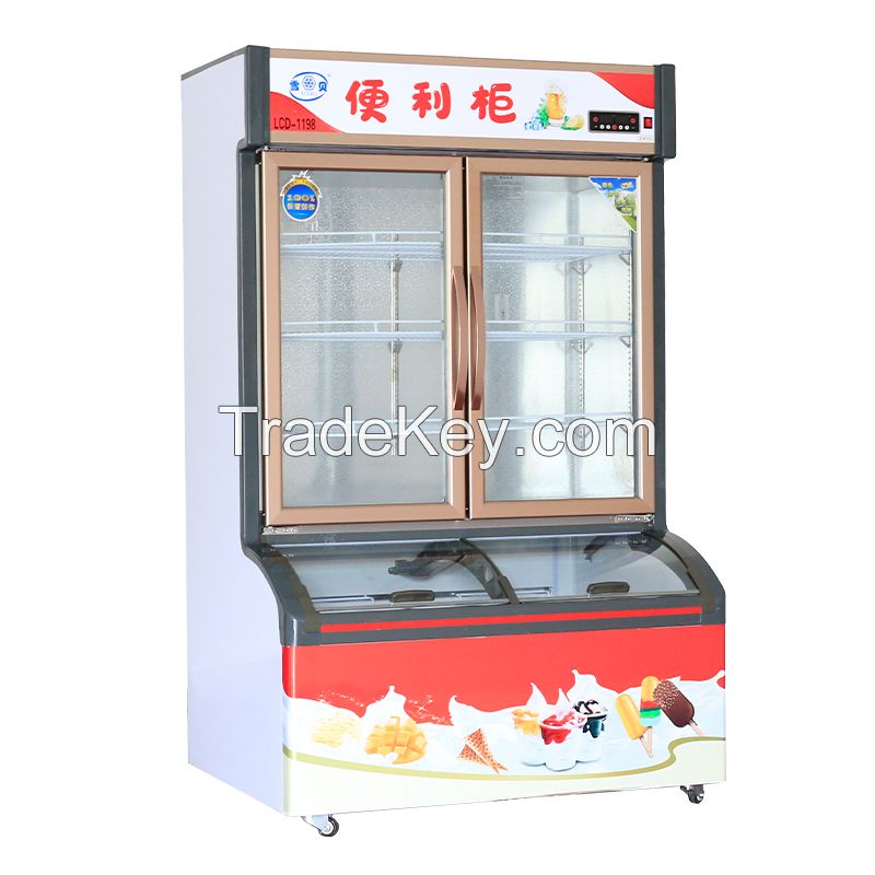 Air-cooled fresh convenience cabinet