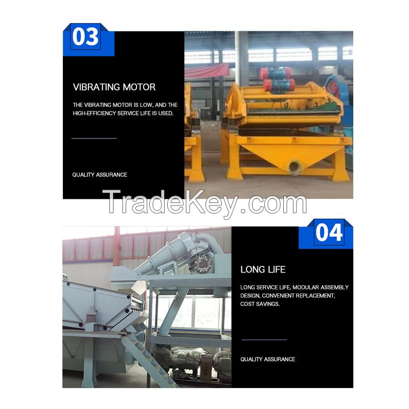 China factory direct sale high frequency dewatering screen