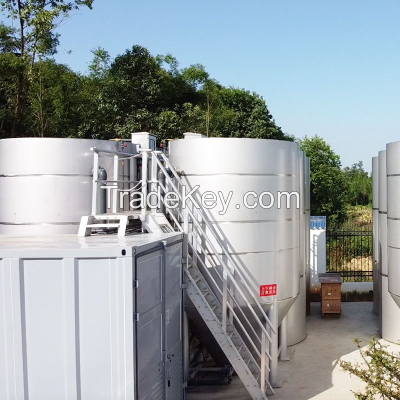 Township sewage treatment integrated wastewater treatment system Bishui stainless steel series hydraulic retention time 8 hours(please contact customer service to place an order)