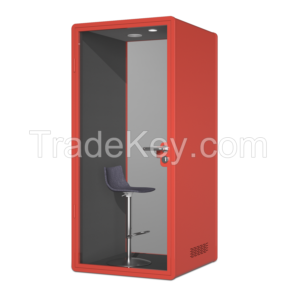 Factory customized privacy soundproof phone booth for open plan office