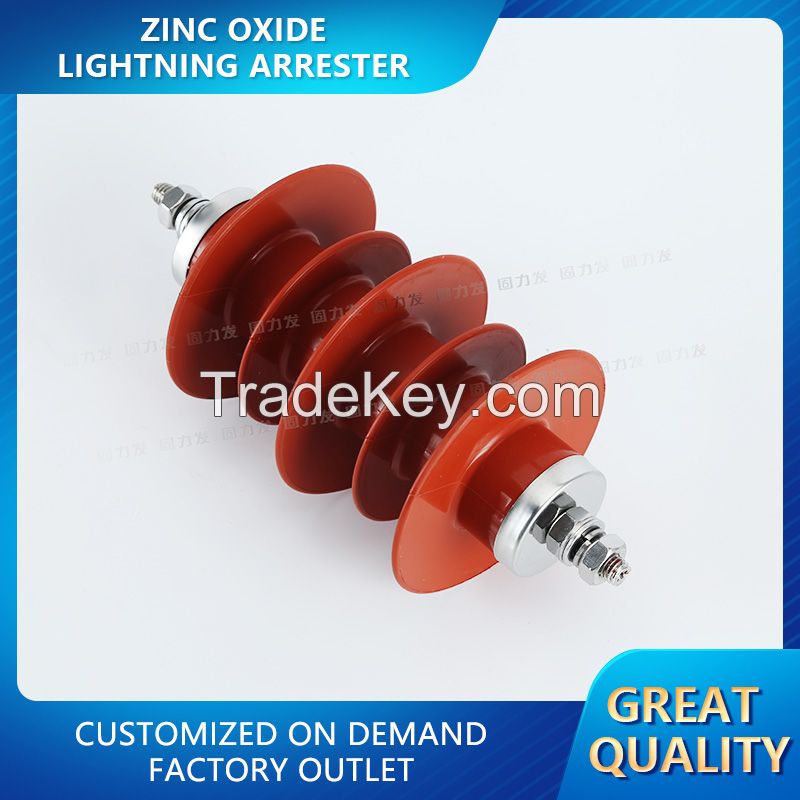 Zinc oxide lightning arrester electronic fence accessories 20kV high voltage lightning arrester for perimeter electric fence lightning arrester