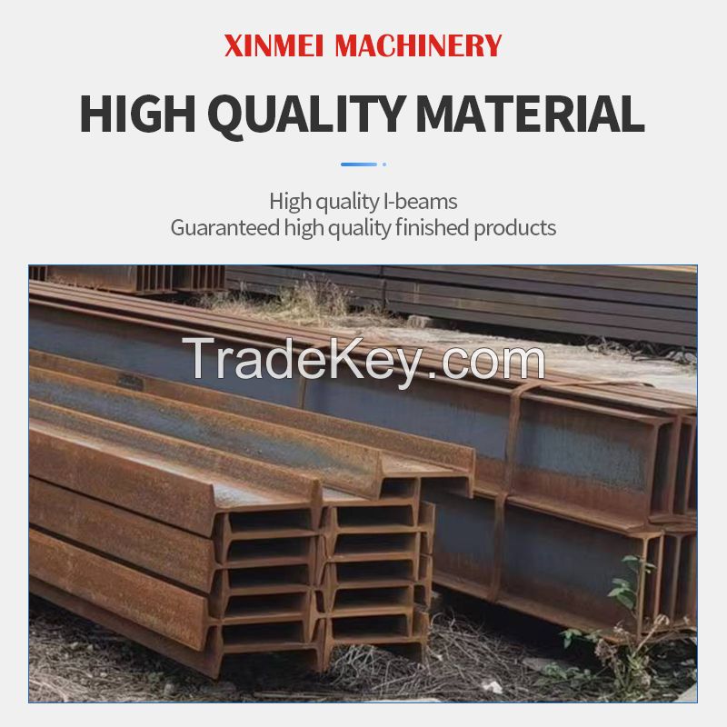 I-beam raw materials can be customized for steel beams, structural platforms, steel frames, floor structures, etc. Welcome to consult
