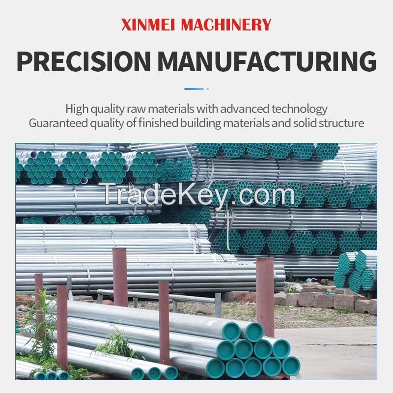 Customized steel pipe pile, pipe frame, tower, road sign structure, etc. of round pipe of raw materials