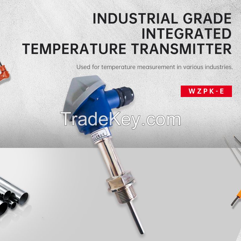 Industrial grade integrated temperature transmitter WZPK-E