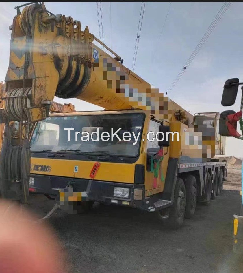 100ton XCMG Used truck crane made in China Used mobile crane 