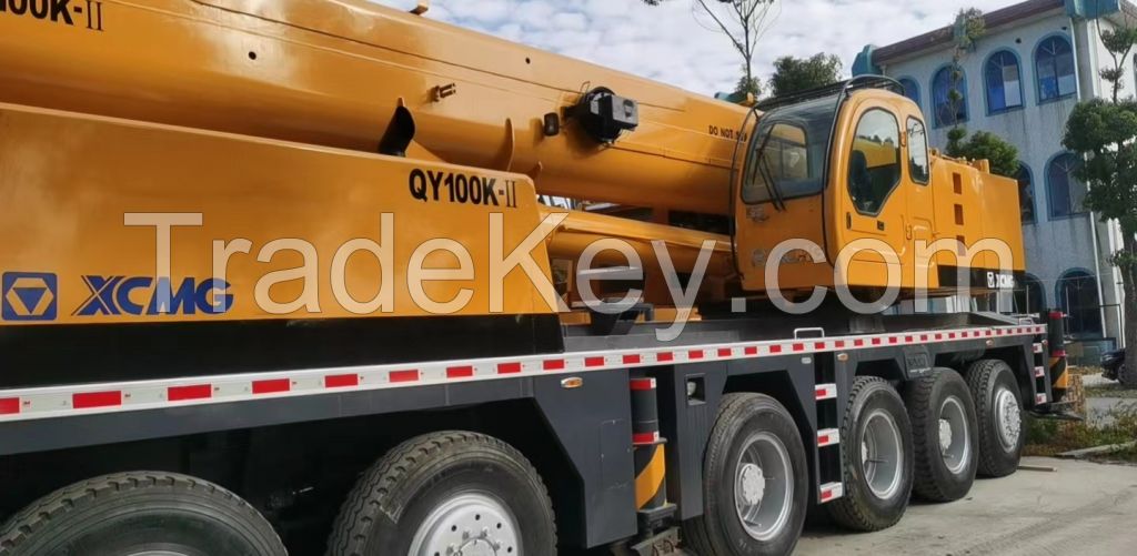 used Chinese crane, xcmg used 100ton crane, QY100K high quality