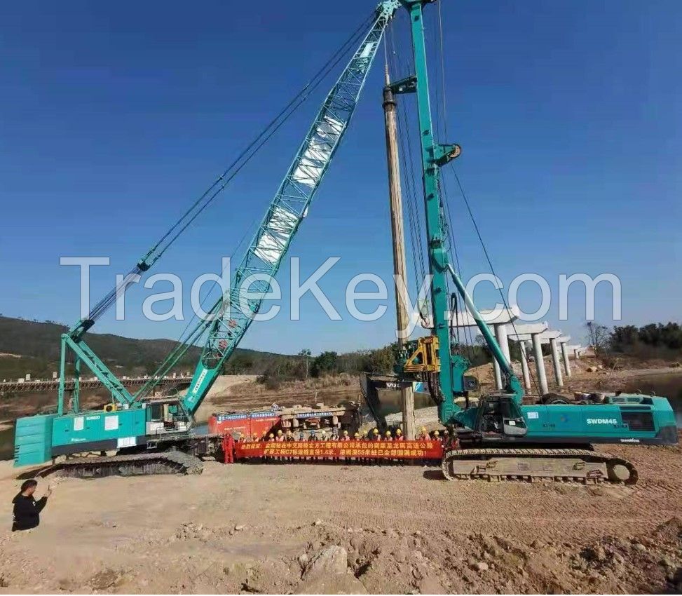 150ton used Kobelco crawler crane made in Japan original high quality