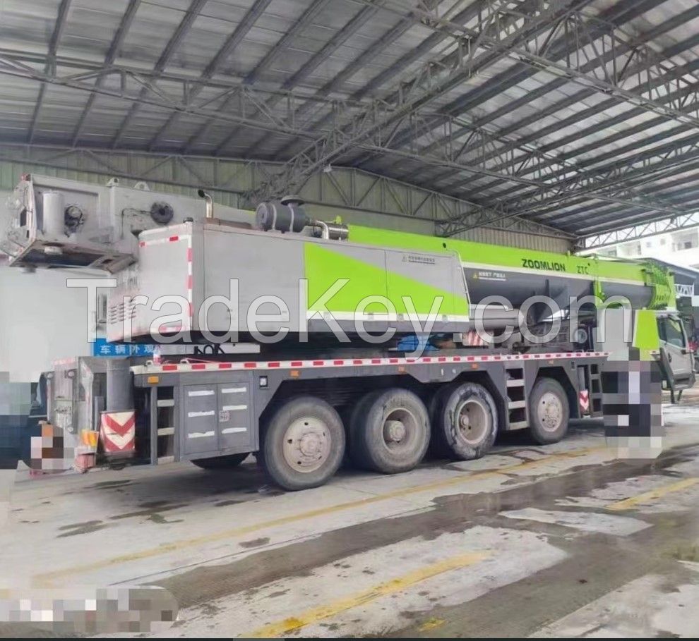 zoomlion 110ton used crane high model Chinese Zoomlion Crane ZTC1100V super perfect condition