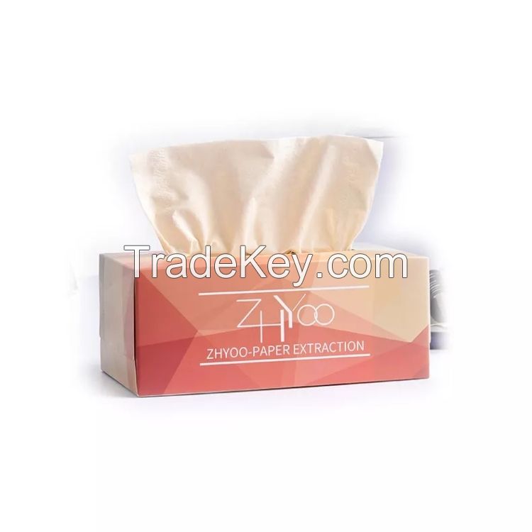 customized 100% pulp bamboo facial toilet tissues 3 ply