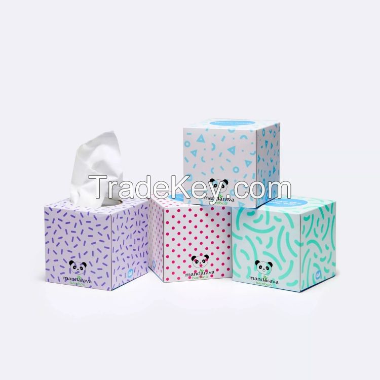 Box Facial Tissue Factory Price Virgin Wood Pulp 2/3/4 ply oem soft face tissue paper