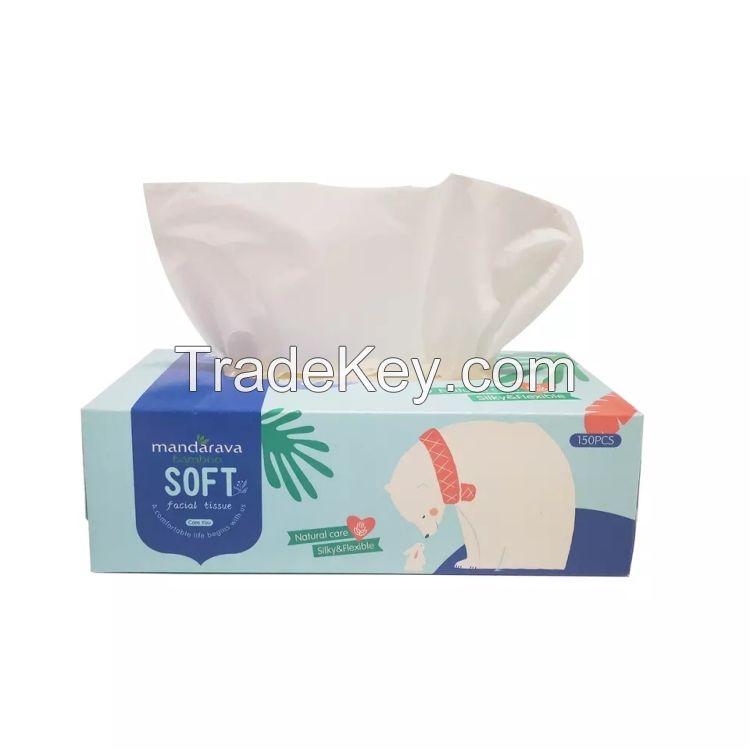 small box facial tissue 3ply in custom make