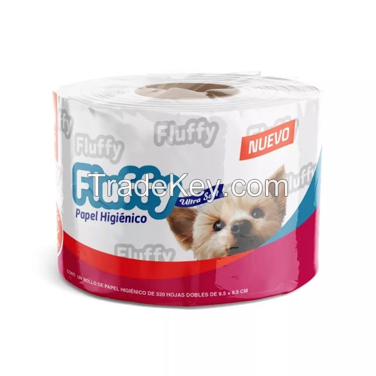 popular rolled toilet paper tissue with gifr box packing