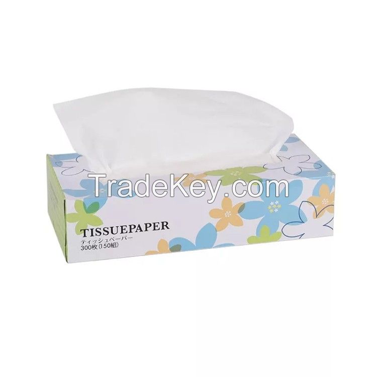 bamboo facial tissue three bag for one pack