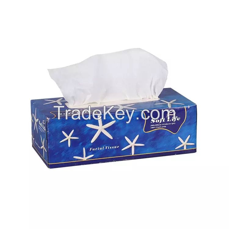 soft touch high quality facial tissue