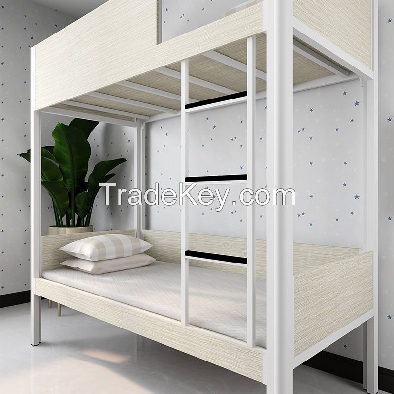  Double height bed, ladder design, anti-skid, moisture-proof and noise proof, contact customer service for customization