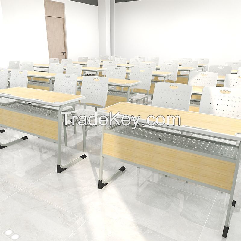   Two person desks and chairs, waterproof, heat proof, explosion proof, scratch proof, contact customer service for customization
