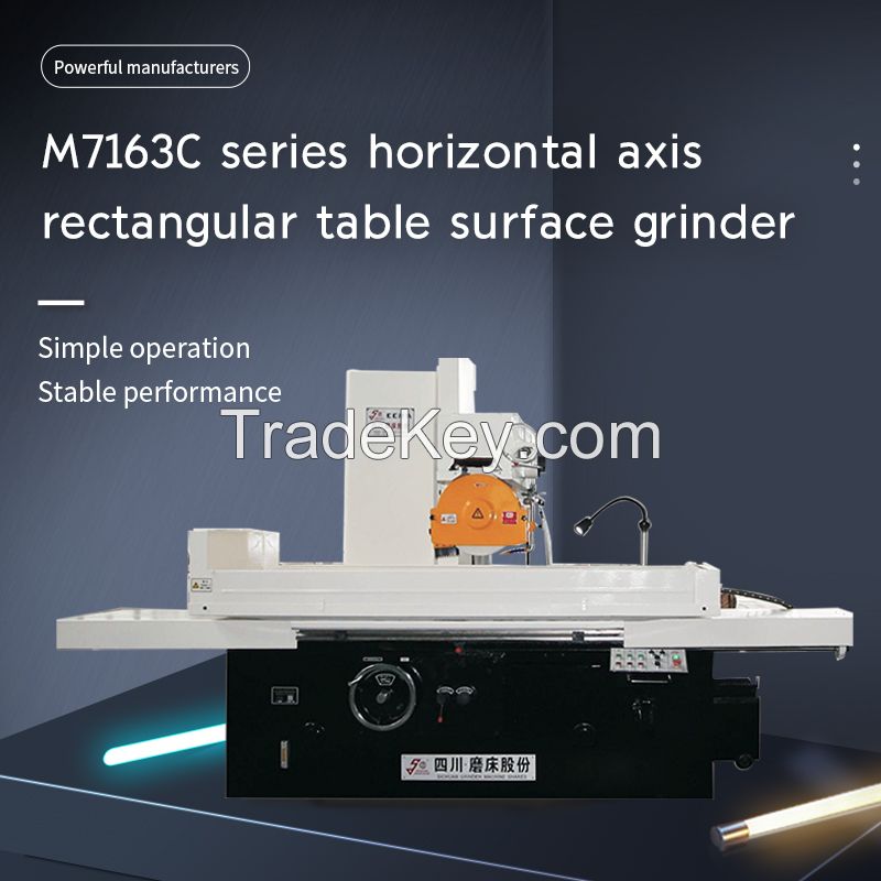 M7163 Horizontal axis and rectangular table surface grinder
