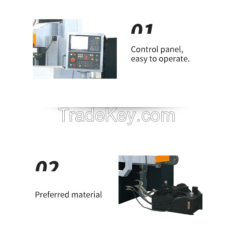Moving column CNC surface grinder