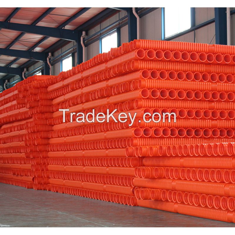 Modified Polyolefin (GHFB) Square Power Single Wall Corrugated Pipe