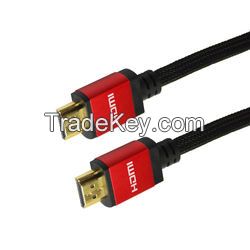 Nylon HDMI Cable For Hdtv Projector Ps4 TV Box 120hz 8k 2.0 2.1 Hdmi Cable