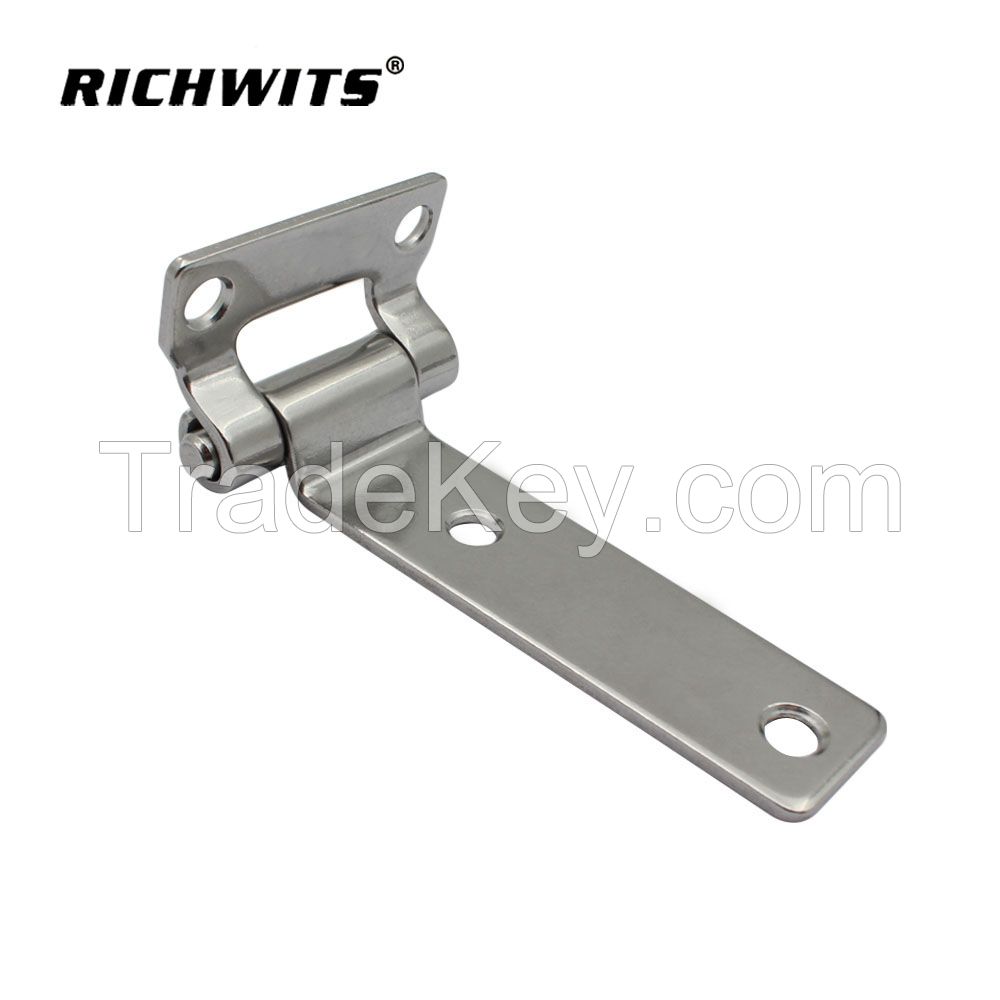Stainless Steel T Type Container Hinges Deck Cabinet Door Hinge for Industrial wooden cases Boat Home Hardware Accessories