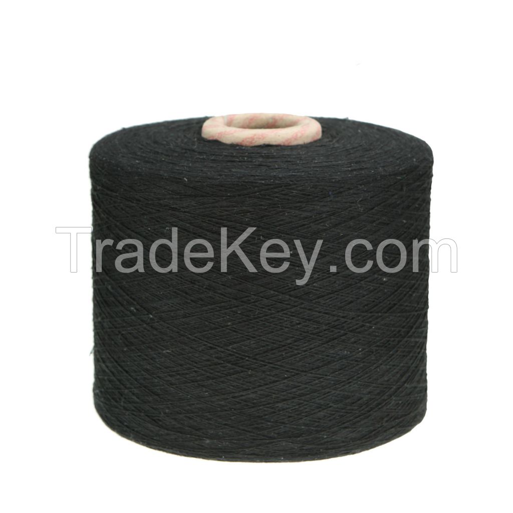 Manufacture Cheap Weaving Spun Mop Yarns Recycled Cotton Glove Yarn Cone Wholesale
