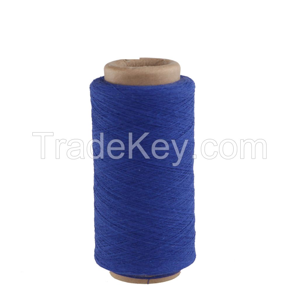 1/6 colorful regeneration cotton blend thread china factory 20/2 cotton yarn for knitting weaving
